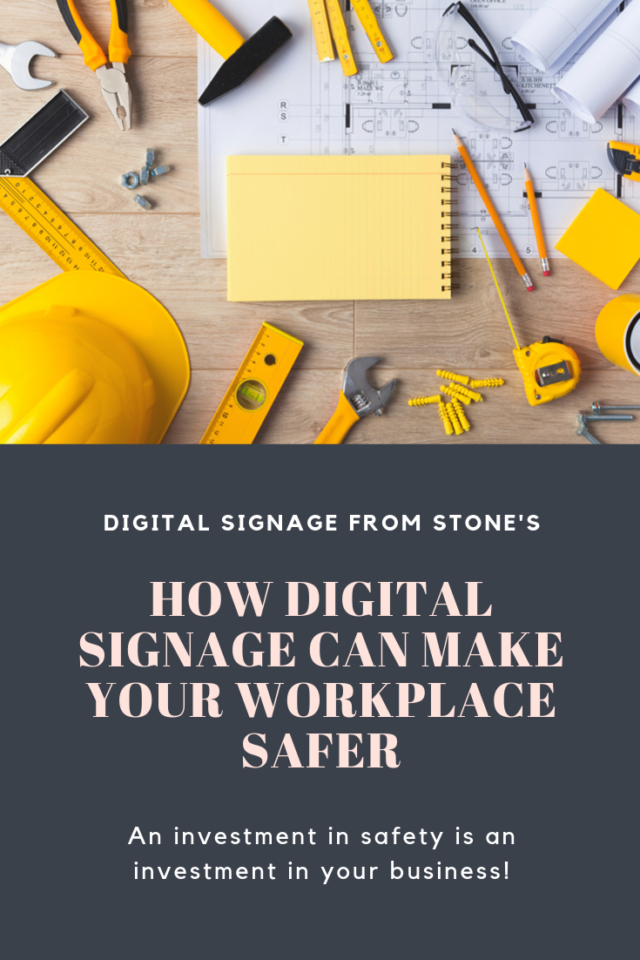 How Digital Signage Can Make Your Workplace Safer